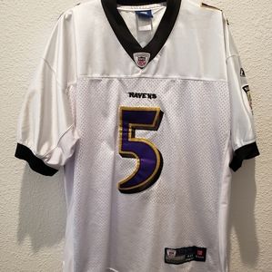 Baltimore Ravens Joe Flacco Men's sz 48 (Large/XL) Reebok NFL Onfield Jersey